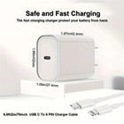 Fast Charger Usb C Charging Cable For Iphone 14 13 12 11 Pro Max Xr 8 Ipad Lot