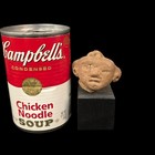 Pre-columbian Olmec Figure Head