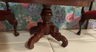 Victorian Miniature Dollhouse Dining Room Set Of 3 W brass Wine Set