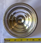 Vintage Sterling Silver Compote Dish W  Weighted Base