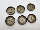 Lot Of 6 Vintage Pearl Light Micro Craft Beer Bottle Cap Tops W  Puzzles