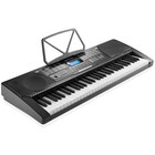 Open Box - 61-key Electronic Keyboard Piano-display  Phones  Mic  Note Stickers