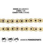 Niche Sprocket Chain Set For Yamaha Xt250 15 48 Tooth 428 X-ring Front Rear Kit