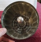 Vintage Steamed Pudding Tin Mold Locking Lid Bundt Pan Plum Pudding Antique