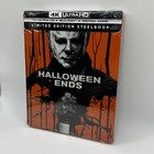 Halloween Ends 4k Ultra Hd   Blu-ray Steelbook Limited Edition Factory Sealed