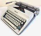 1966 Olympia Sm9 De Luxe Typewriter W case - Tested Excellent Condition
