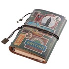 Refillable Journal Notebook  Vintage Travel Diary With Blank Pages  Gifts A6