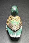 Hand Carved Wooden Duck Figurine Mallard Bird Decoy Miniature Folk Art Decor 4   