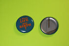 Vintage 60s 70s Pin Pinback Button - Is There Life After Birth  Tale Of 2 Babies