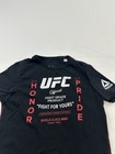 Reebok Ufc Shirt Mens Medium Black Slim Fit World Class Mma Pride Honor 1993