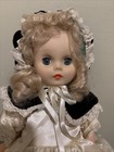 15  Vintage Unmarked Hard Plastic Doll Blonde Hair  Blue Eyes Open And Shut