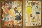 Large Lot Vintage Paper Dolls   Teen Time Dolls   More