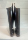 Deniro Bellini Dressage Boots Size 39 Ma M  Brown Rose Gold Accents  worn Once 