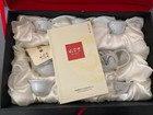 Hunan Liling Hongguan Tea Set In Orchid Design  Complete In Original Box