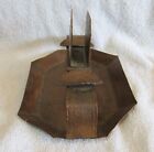 San Francisco Arts   Crafts Mission Hammered Copper Match Holder Ashtray Tray