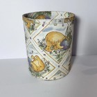 Disney Classic Winnie The Pooh Fabric Lined Storage Bin Basket Hamper Nursery