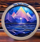 2 Years Sober Chip Token  Alcoholics Anonymous Sobriety Coin Aa Medallion Two