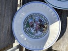 5 Vintage Watkins Country Kids Fluted Ceramic Deep Dish Pie Plates  Very Clean 