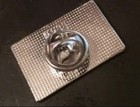 Black On Silver 1  Soft Enamel Cassette Tape Enamel Pin Lapel Pin 1980s Retro