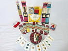Vtg Sewing Notions Lot Rick Rack  Zippers  Patches  Wrist Pin Cushion  Buttons  