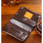Leather Tobacco Pouch Rolling Tobacco Bag Smoking Accessory Portable Coffee