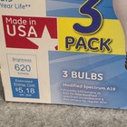 Ge Soft White Bulbs 60w Replacement 43w A19 Warm Light 3 Pack Nos Incandescent 