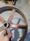 Vintage Industrial Cast Iron 13  Hit Miss Engine Wheel  Flywheel Ihc 474n 