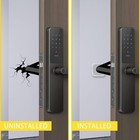 6 Pcs Clear Door Stopper Wall Protectors Self Adhesive Silicone Bumpers