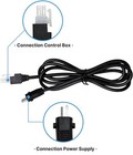 Adjustable Bed Base Input Power Cord Cable Prong Replacement
