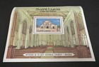 St  Lucia - 1986 Scarce Christmas  7 Church Souvenir Sheet Mnh Vf