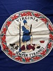 Vintage Bulldog 3 x5   Virginia  State Flag  100  Heavy Cotton Sic Semper