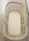 Antique Rattan  Wicker Baby Carrier  Moses Basket  Flower Gatherer