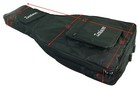 Zenison Double Neck Electric Guitar Padded Gig Bag Shoulder Straps 42  Black