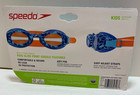 Speedo Kids Glide Print Swim Goggles Ages 3 To 6 Anti Fog Uv Protection New