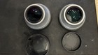 Canon Wd-h34 0 7x Wide Angle Converter Lens Lot Of 2 34mm Camcorder Accessory
