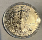 2014 American Silver Eagle Dollar Coin 1 Oz  999 Pure Fine Silver Bullion   Case