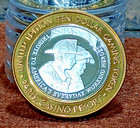 Limited Edition Las Vegas  10 Paris Casino Token 999 Silver Center