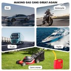 Gas Can Spout Replacement With Flexible Nozzle Fit 1 2 5 10 Gal Tank Cans  3 Kit