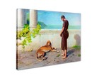 Briton Riviere Ulysses And Argus Canvas Wall Art   Gallery Wrapped Canvas Print