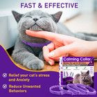 4 Pack Calming Collar For Cats     Pheromone Cat Calming Collar Cat Anxiety Relief