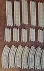 22 Thomas   Friends Trackmaster Motorized Tan Train Tracks Track Pack Lot Brown