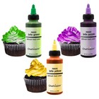 Chefmaster 2-ounce 5 Color Neon Deluxe Airbrush Cake Color Kit