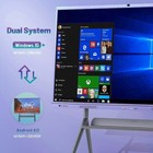 Smart Interactive Whiteboard 55 4k Dual Os Touch Screen