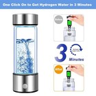 Hydrogen Rich Generator Water Cup Alkaline Ionizer Maker Bottle Anti-oxidation
