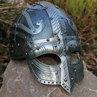 Viking Helmet Norse Warrior Battle Helmet Medieval Larp Collectible Armor