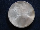 1966 Silver   Israel 5 Lirot   18th Anniversary Of Independence   Km 46