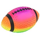 Practice Football Neon Rainbow Colored 9  Spiked For Gripping Control Made 1
