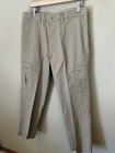 Dickies Men s Slim Straight Work Pant Color Khaki 34x30 New Nwt
