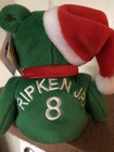 Salvino s Bamm Beano s Cal Ripken Jr   8 Holiday Bear Bean Bag 1998 Nwt