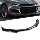 Fits For 16-22 Chevy Camaro 1le Style Gloss Black Front Bumper Lip Splitter Abs